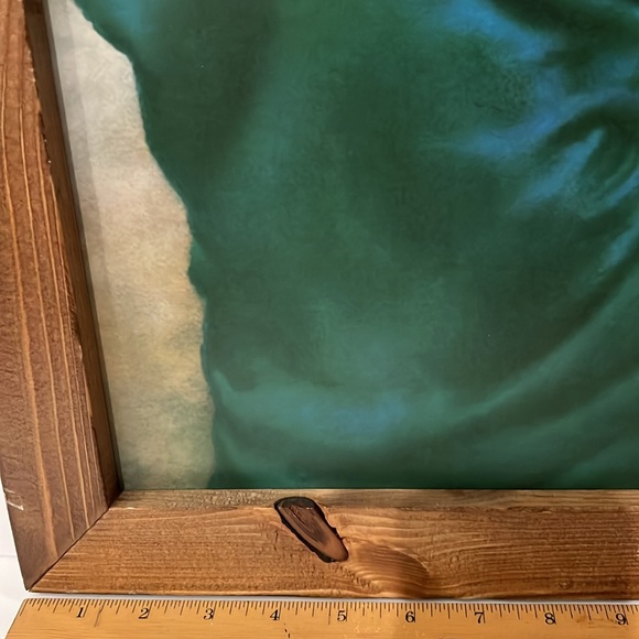 Vtg Madonna Of The Streets Roberto Ferruzzi Wood Framed Print 20.5”Hx14.5”W - Picture 6 of 8